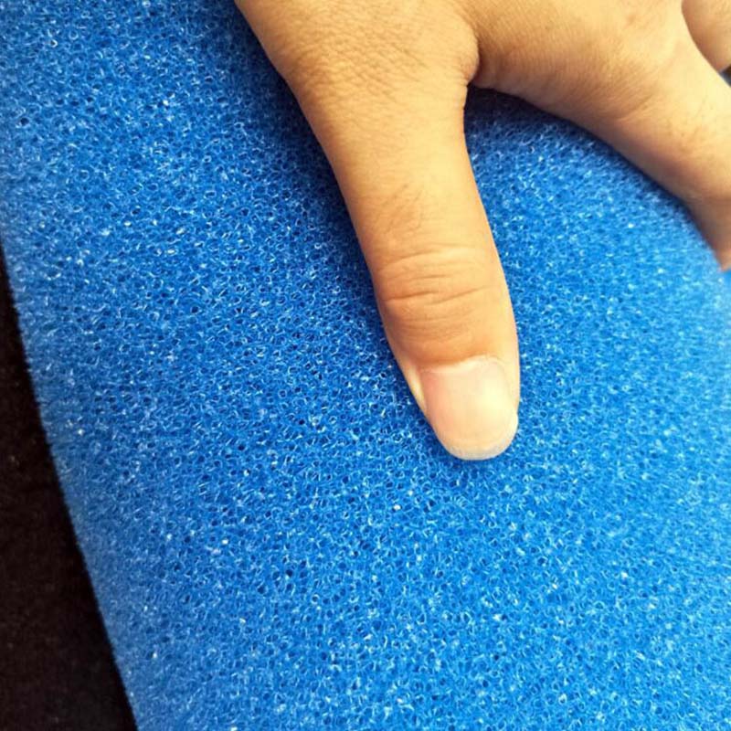 50x50cm biologicznych filtr bawełniany piana akwarium gąbka uszczelniająca 2/4cm grubości robić stosowania w słodkowodne woda morska: niebieski 50x50x4cm