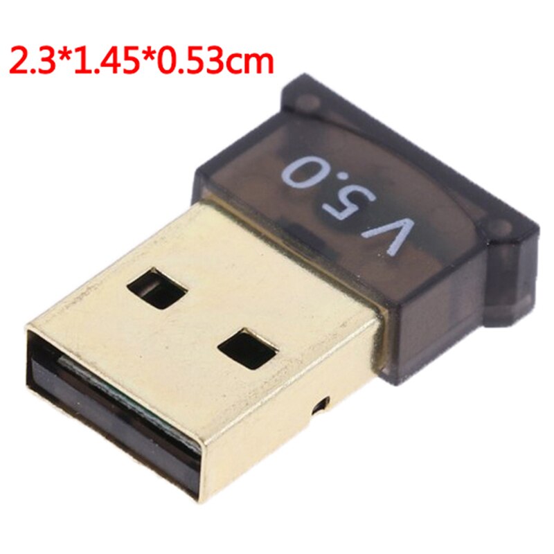 USB Bluetooth Dongle Adapter V5.0 for PC Computer Laptop Wireless Transmisor
