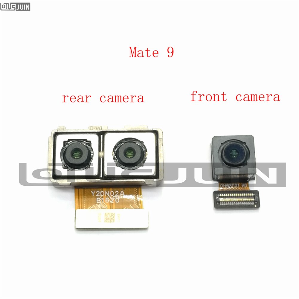 1 stks Originele Achter Grote Camera Voor Huawei mate 9 MT9 Terug Camera + Voor Kleine Camera Flex Kabel Flex Kabel Vervanging