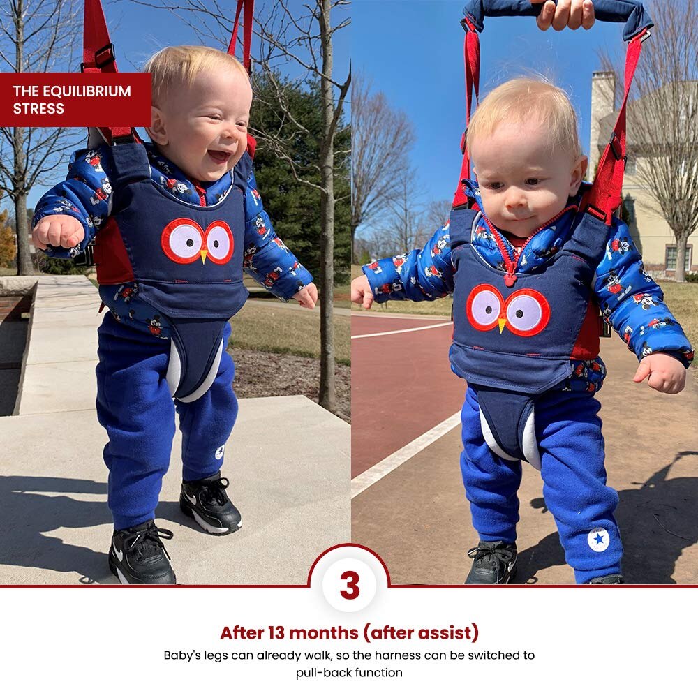 Baby Walking Harness - Handheld Kids Walker Helper - Help Baby Walk - Child Learning Walk Support Assist Trainer Tool
