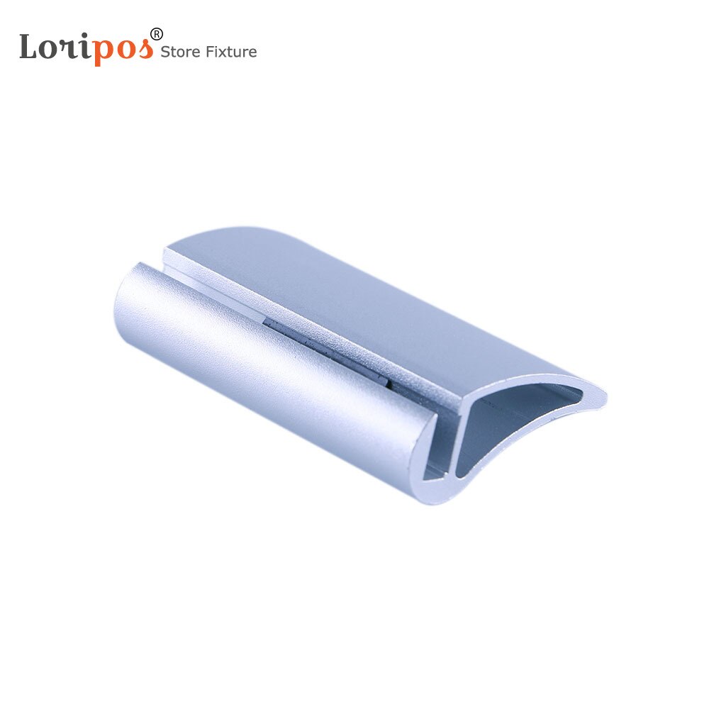 Counter Top Mini Photo Frame Table Name Card Display Acrylic Sign Holder Nameplate Stand With Aluminum Metal Snap Base | Loripos