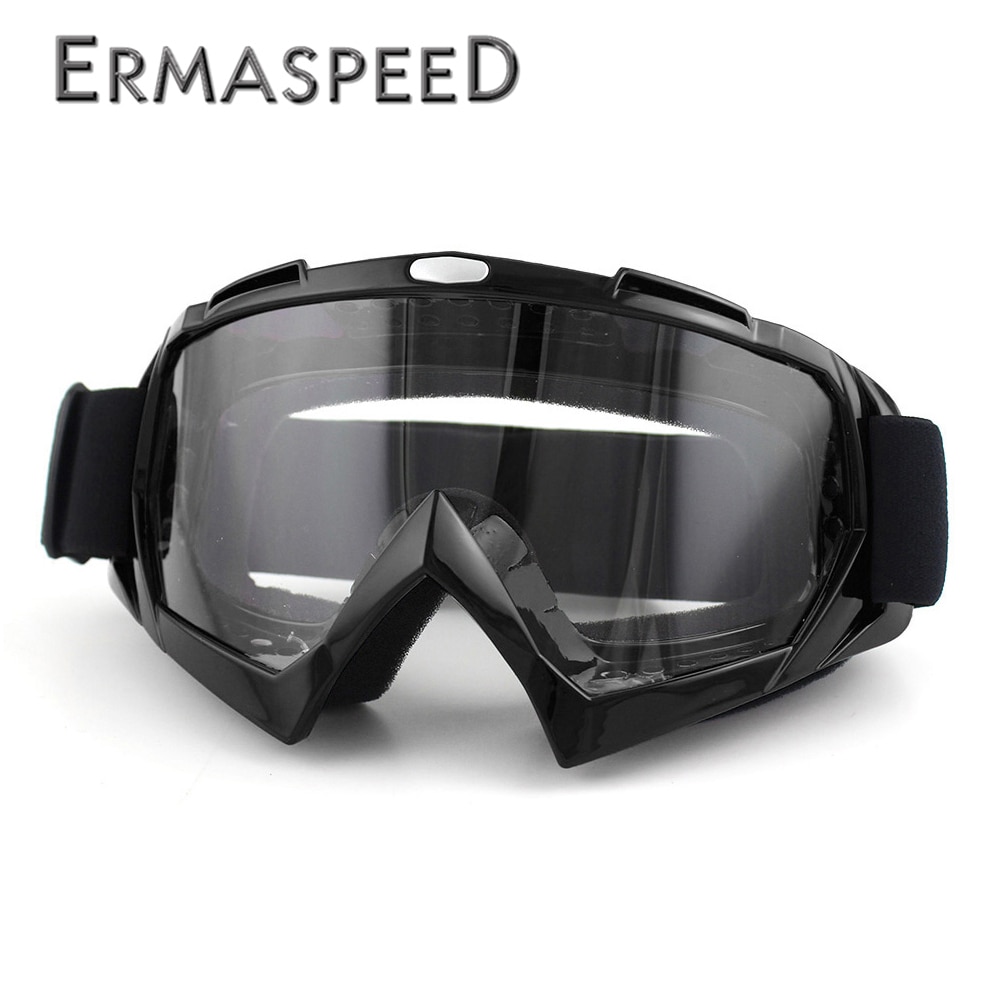 Motocross Goggles Helm Steampunk 100% Winddicht Ski Mx Goggles Moto Cross Cafe Racer Chopper Glazen Atv Dirt Bike Mannen Eyewear