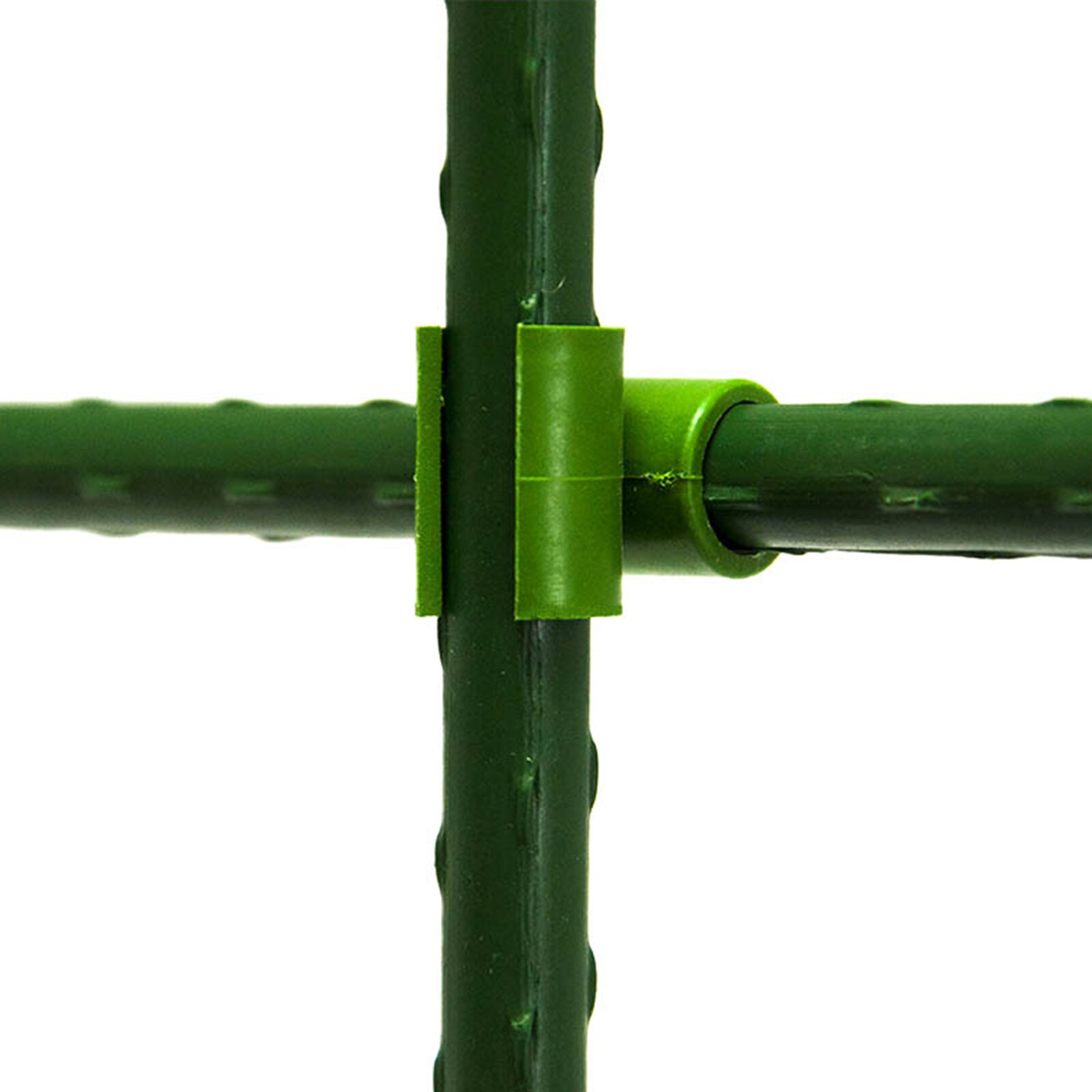 Plant Connectors Cross Button Plastic Buckle Garden Tool Accessories PP 24pcs Green Adjustable Rotatable Fastener