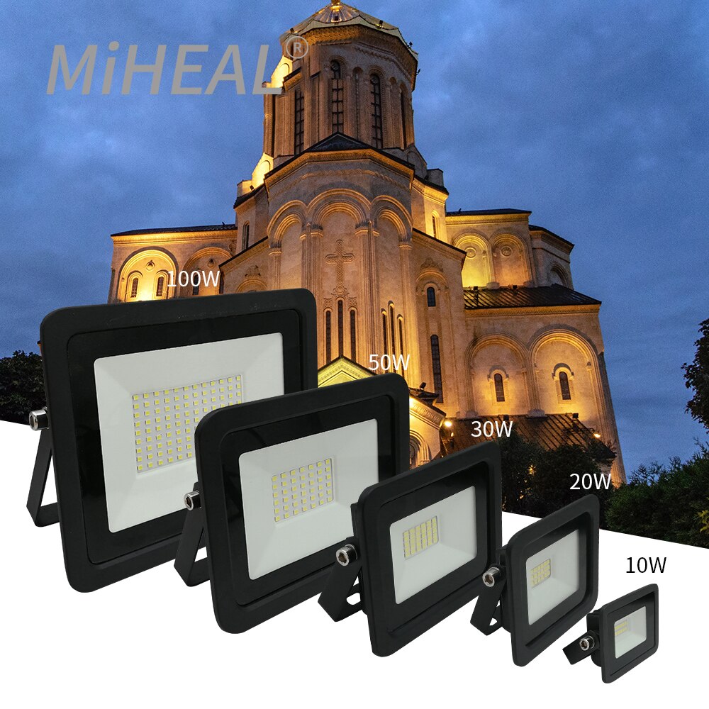 110V/220V Led Industriële Verlichting 10W 20W 30W 40W 50W Fabriek Workshop magazijn Verlichting Schijnwerper IP68 Led High Bay Lamp