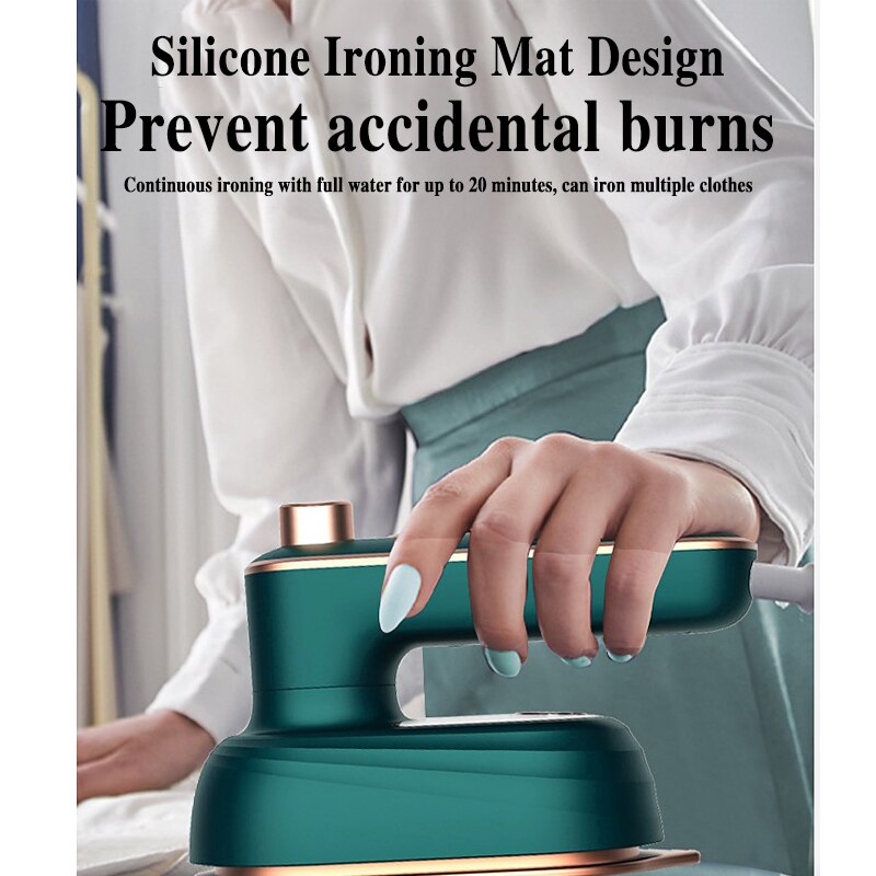 Ironing Machine Portable Mini Home Handheld Garment Iron Small Electric Iron Wet and Dry Ironing Travel Steam Ironing Machine