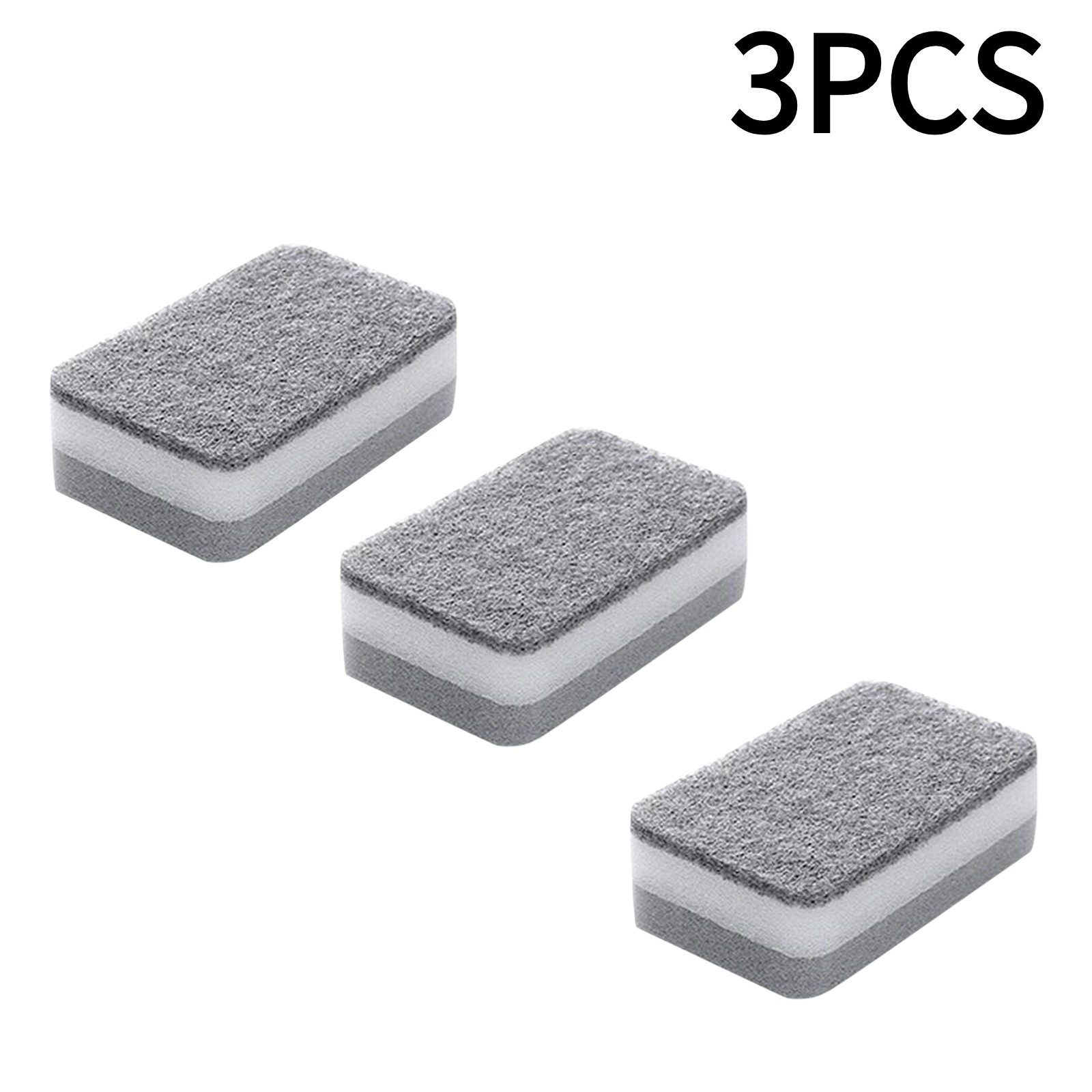 Éponges Magiques Réutilisables à Trois Couches, Tampons à Récurer pour Poêle, Pot, Vaisselle, Ménage, Cuisine, Lingettes, Brosse, Outils de Nettoyage: Lavande