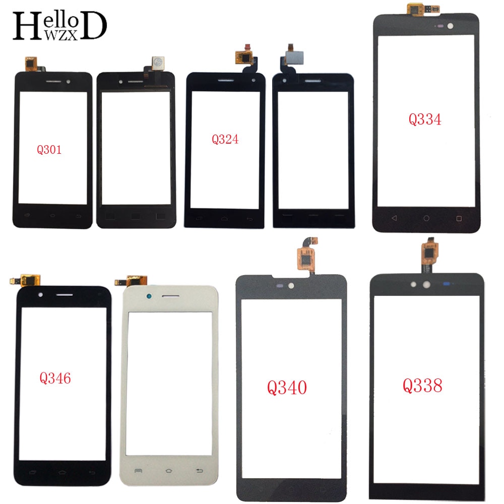 Touchscreen Für Micromax Bolzen Q301 Q324 Funken 2 Q334 Q338 Leinwand Selfie 2 Q340 Q346 Touchscreen Digitizer Tafel Sensor Glas