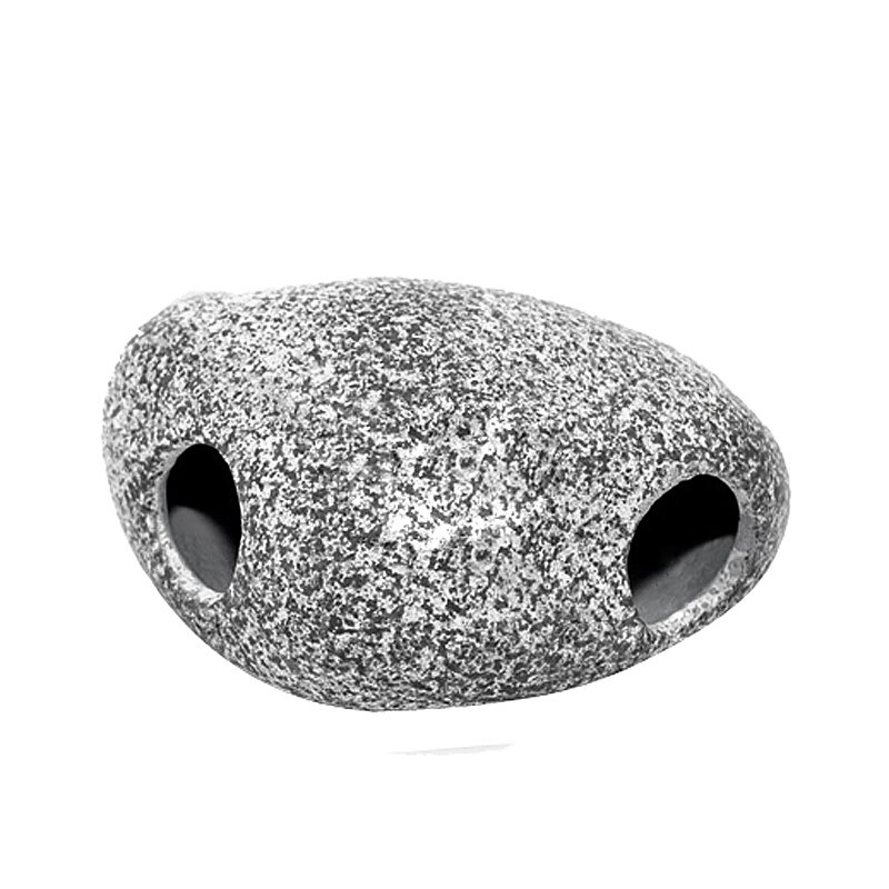 1 Uds acuario accesorios de decoración de piedra para cíclidos artificial de la cueva que estanque para criar gambas adornos: L