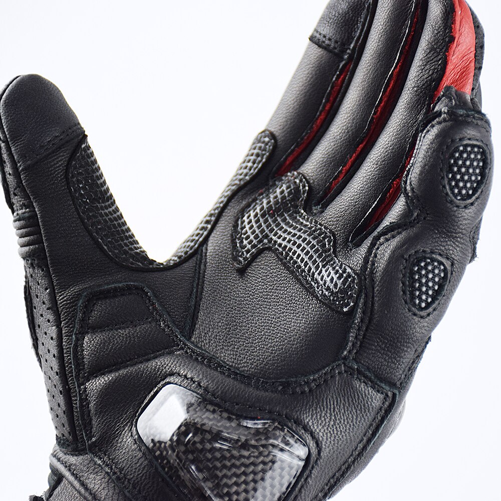 Berik – gants de Moto en cuir pour hommes, pour écran tactile, pour vélo électrique, pour cyclisme, pour Motocross, pour l'été