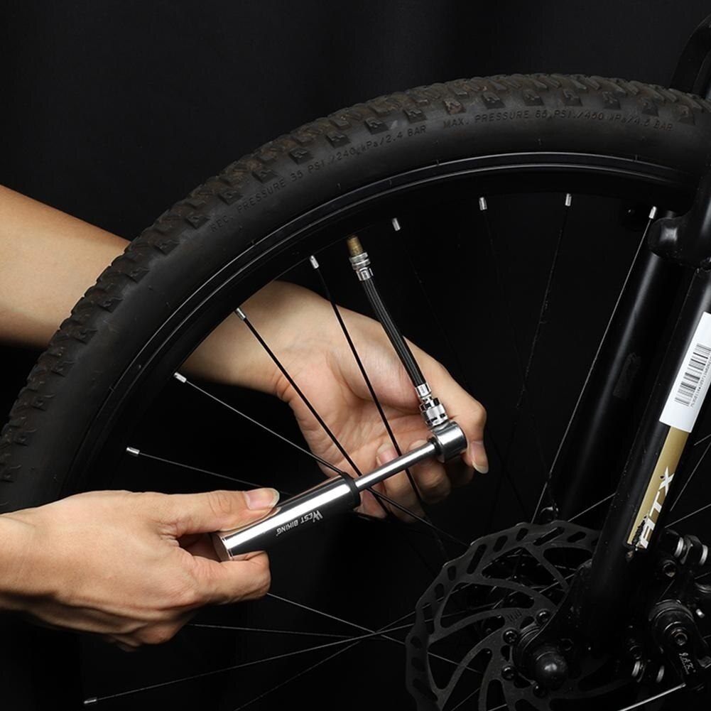 Mini Fahrrad Pumpe Radfahren Hand Luftpumpe für Fahrrad Reifen Inflator Bicicleta für AV/FV MTB Berg Fahrrad Fahrrad pumpe