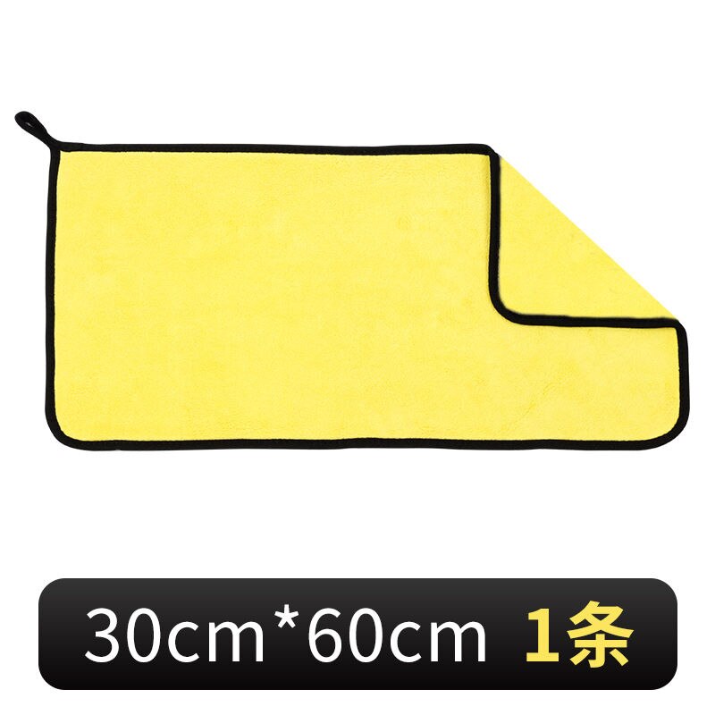 Beste kwaliteit premium microvezeldoek, gouden autoverzorging, superdikke microvezel autoreinigingsdoek, detailhanddoek: 30 x 60 cm