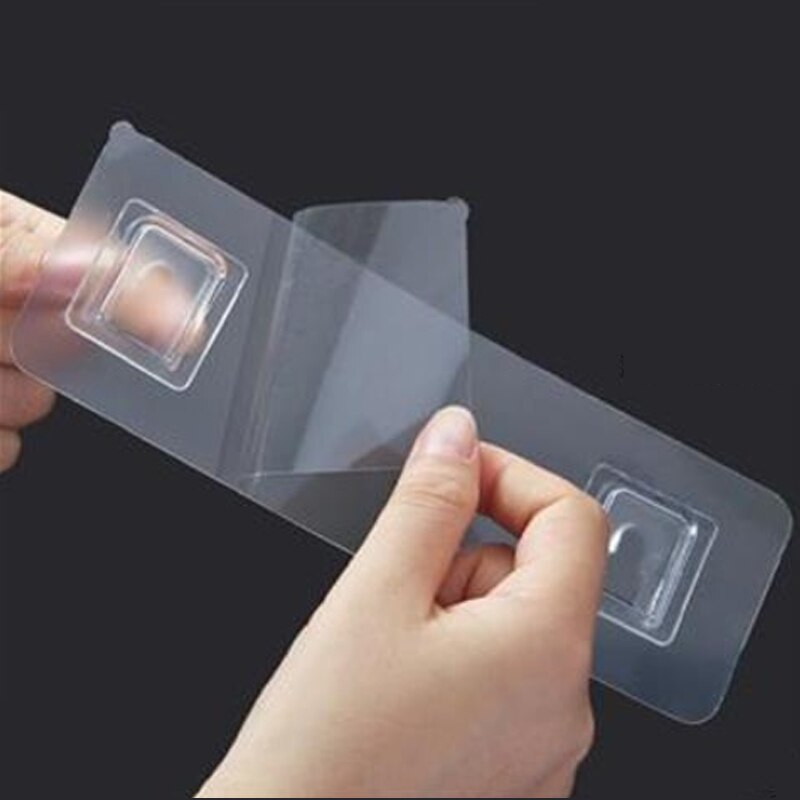 Zelfklevende Gordijnrail 1m 2m 4m 5m Plafond- of Wandmontage