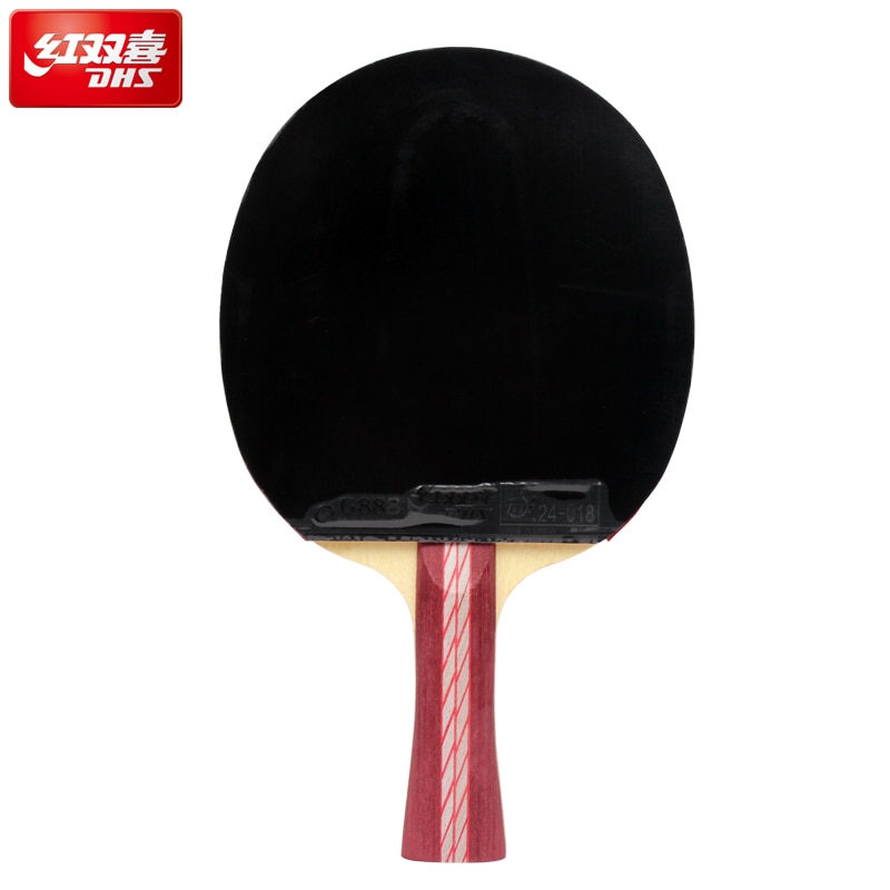 Original Dhs Table Tennis Racket 4002 4006 Ping Pong Paddle Table Tennis Racquet Indoo Sport bat with ball