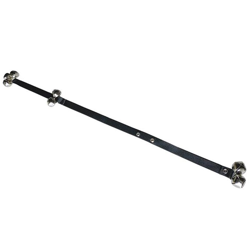 Nylon touw deurbel voor huisdieren, hangende bel, grote bel, deurkruk, koord, verstelbare touw trainingsbel, huisdierbenodigdheden