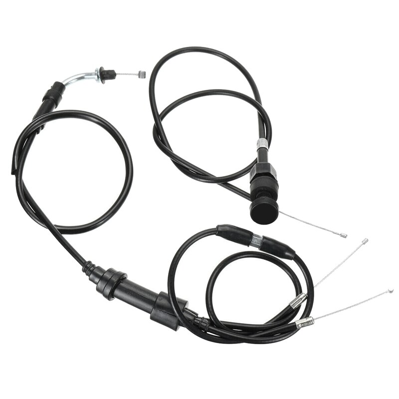 Motorcykelförgasare med luftfilterbox gaspedal accelerator kabel set för yamaha peewee  pw50 py50