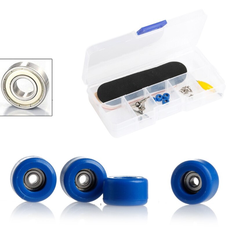 klawiatura, drewniana mini deskorolka, zabawka dla dzieci i dorosłych, nowość, deska robić zabawy palcami z drewna klonowego, w komplecie z pudełkiem, świetny prezent, 6 kolorów robić wyboru, 1 zestaw