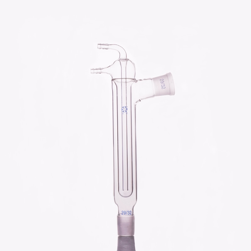 Straight reflux condenser,Cooling L. 200mm/250mm/300mm,Condenser reflux,straight shape,standard ground mouth 29/32