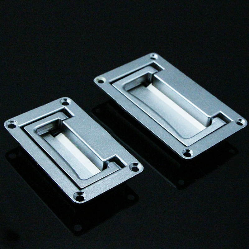 1pc 9,5 cm x 6cm/11,1 cm x 6,9 cm Metall Rechteck Geformt Einbau Falten ziehen Griff Griff