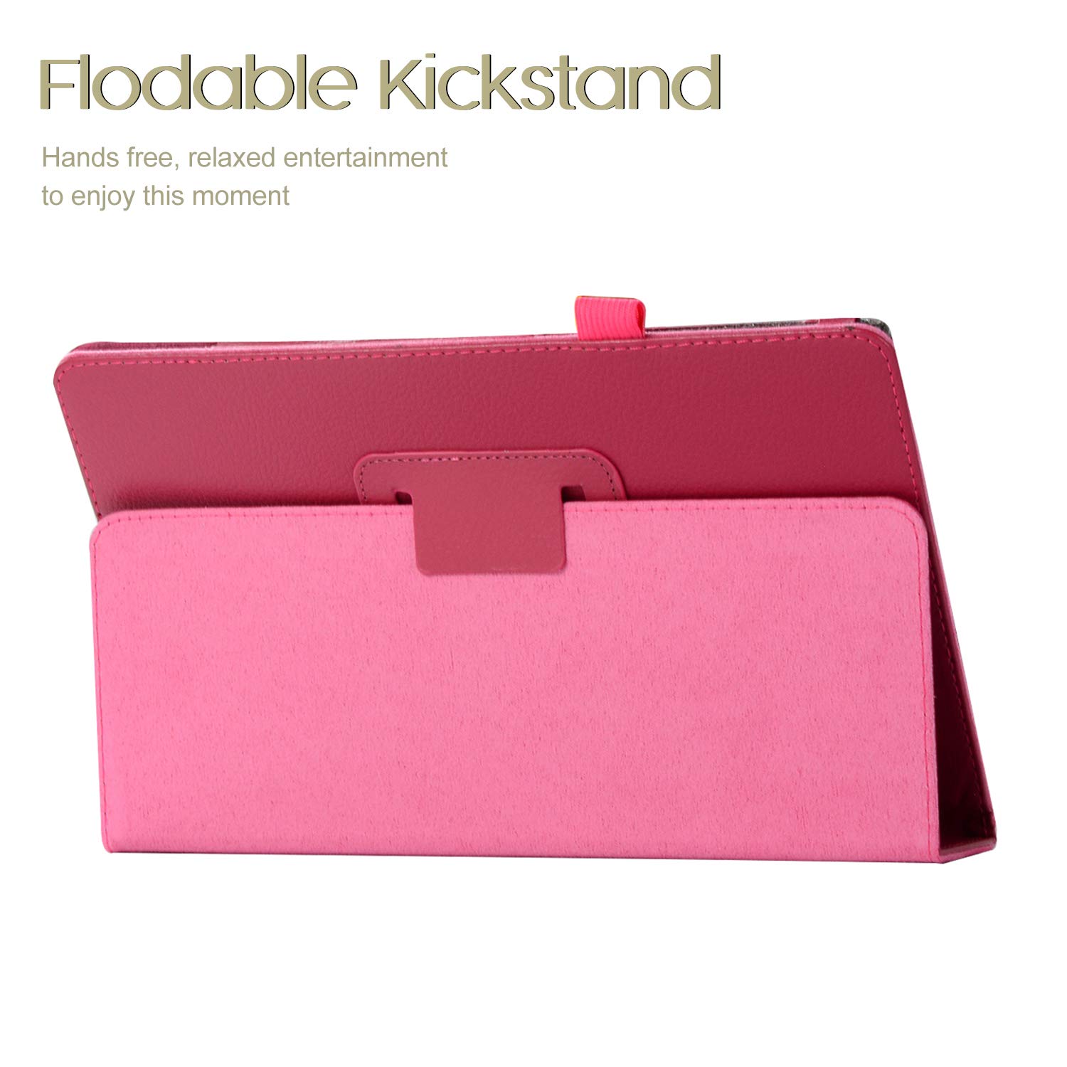 Slanke pu leren hoes voor samsung galaxy tab  a 10.5 sm-t590 t595 t597 tablet hoes voor samsung galaxy tab  a 10.5 inch: T590 t595 rozenkoffer