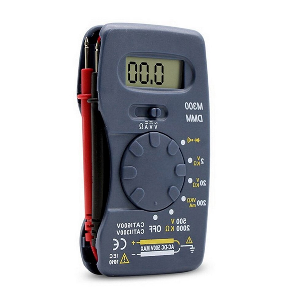 DT83B Pocket Digital Multimeter Ammeter Voltmeter DC/AC Ohm Voltage Tester Probe Electrical Instruments