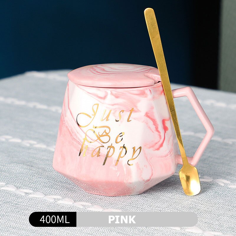 Keramik kopp 400ml nordisk stil kaffe mugg keramik koppar tekopp master te mugg behållare drinkware te porslin dekor hantverk: Ljusgrön