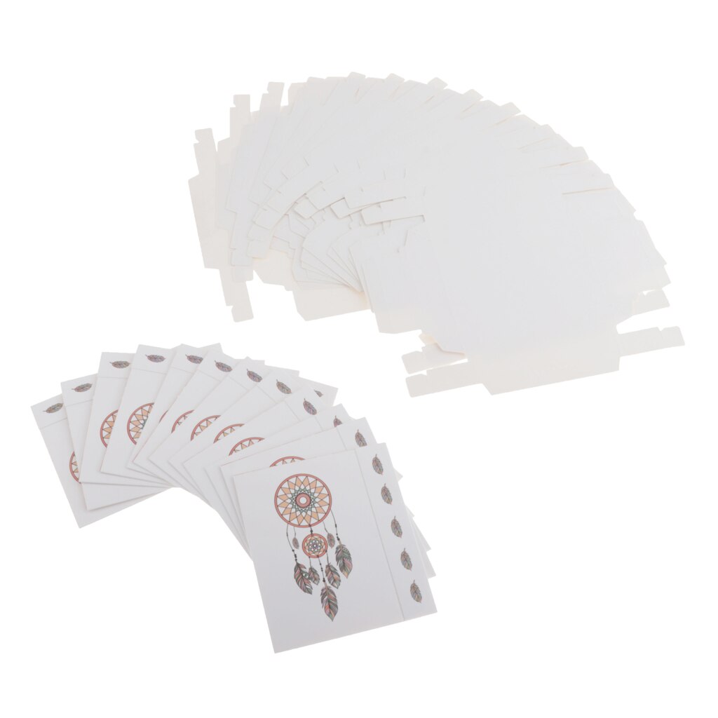 12 pacchetto Collana Anello Scatola di Cartone Scatole di Gioielli origami Piccola Confezione regalo FAI DA TE