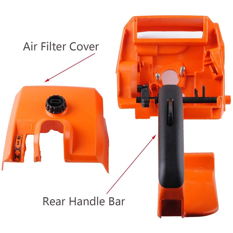 Håndtakdeksel til stihl motorsagdeler 029 034 036 039 ms290 ms310 ms390 1127 790 1001- bakre håndtak med luftfilterdeksel