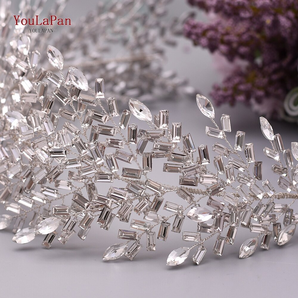 YouLaPan SH312 Silver Diamond Wedding Belt Wedding Dress Belts with Rhinestones Belt Dress Sash Belt Bride Belt Jeweled Belt