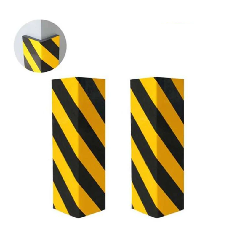 4 STUKS Garage Muurbeschermer Schuimrand Hoekbumper Muur Hoekbeschermer Auto's Anti-collision Sticker Garage Kolommen Anti-kras: green