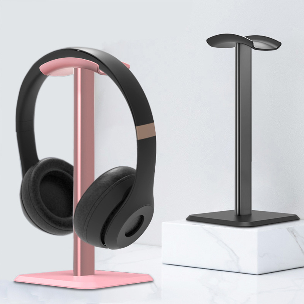 Universal- Headset Ständer Abnehmbare Kopfhörer Halfter Spielen Headset Halterung Aluminium Legierung Kopfhörer Anzeige Gestell Aufhänger