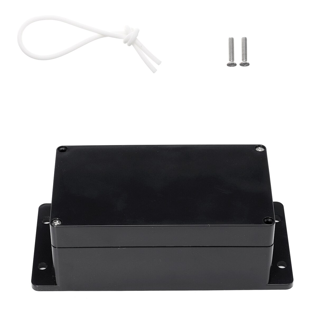 Black Color Waterproof Plastic Enclosure Box Electronic Housing Instrument Case Electrical Project Outdoor Junction Box