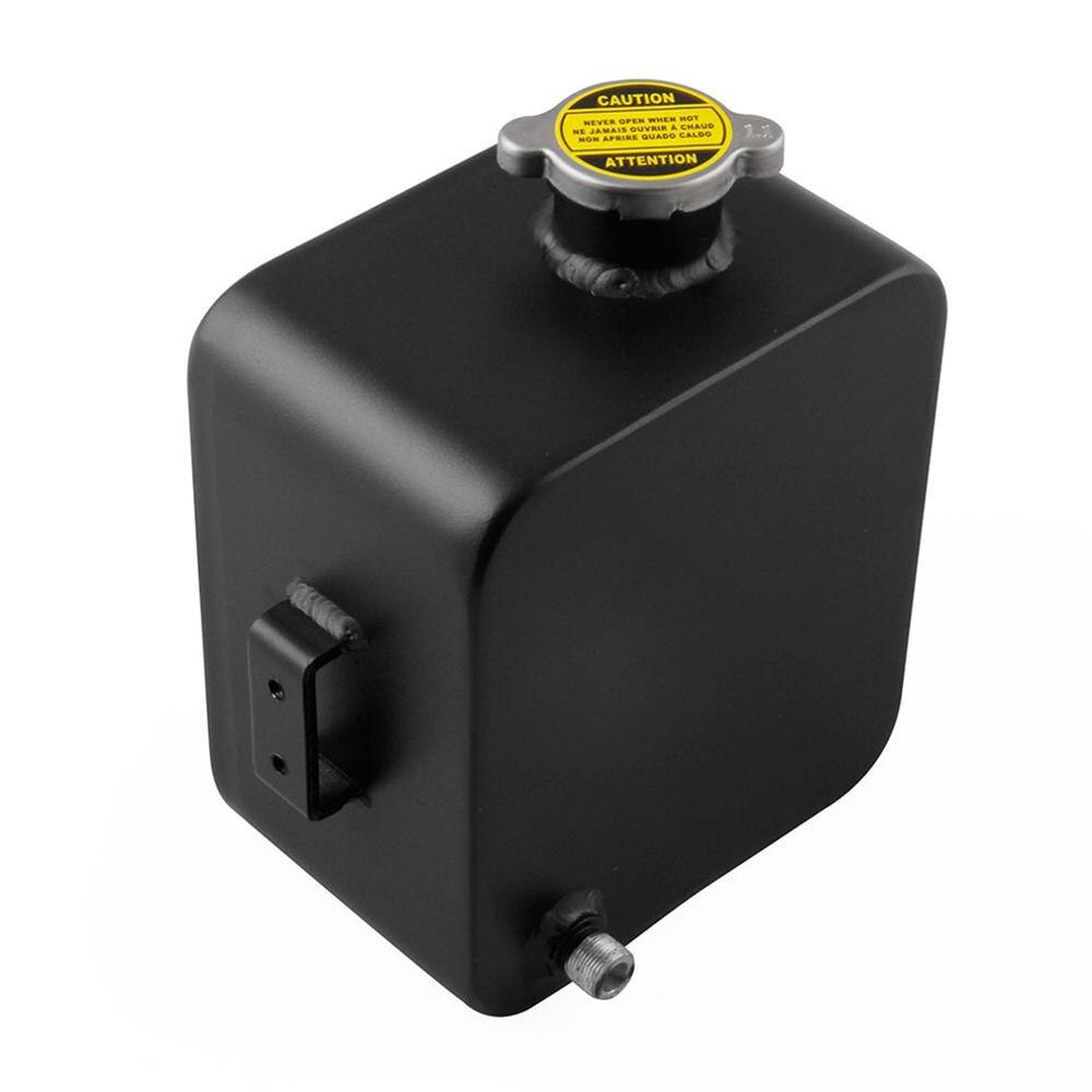 2.5L Car Radiator Water Coolant Tank Cooling Catch Bottle Overflow Reservoir Heatsinks Aluminum Universal Cooling Water Tank