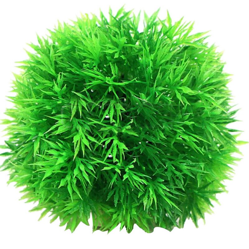 Ctpeng Pack of 23 Aquarium Plants Plastic Artificial Aquarium Plant for Aquarium Decoration (Green and White