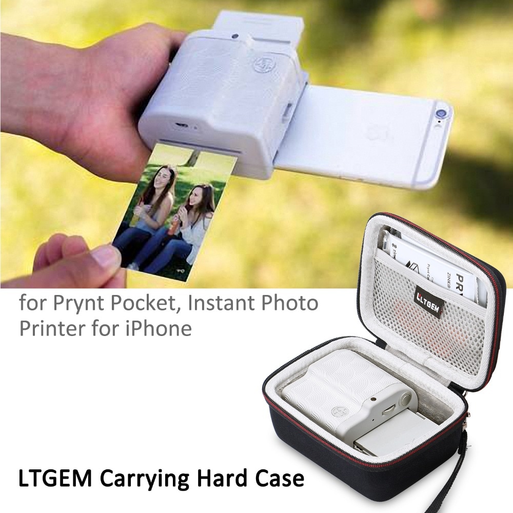 Ltgem Eva Hard Case Voor Prynt Pocket Instant Photo Printer Voor Iphone-Reizen Beschermende Draagtas Opbergtas