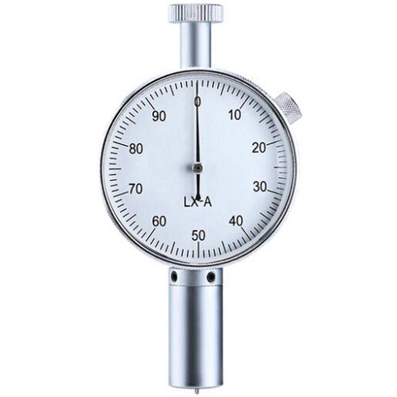 Dial Hardness Tester Hardness Tester Penetration Gauge Hardness Tester for Plastic Leather Rubber Multi-Resin: Red