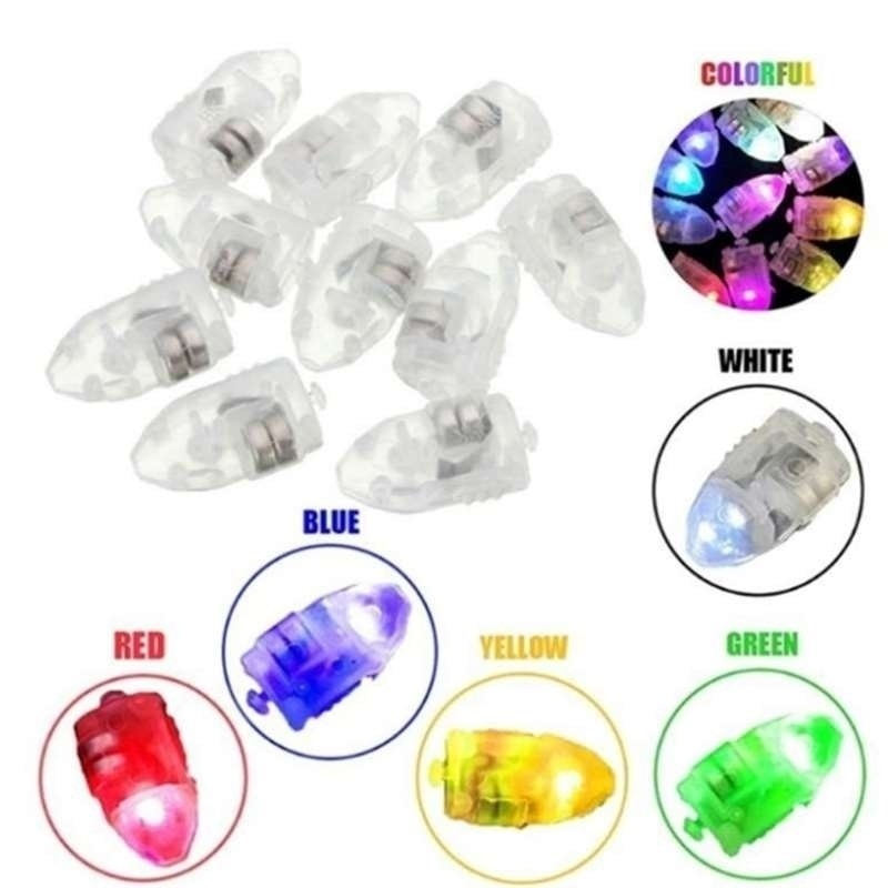 Lâmpada de balões de led, 20 pçs/set multicolorida flash luz de balão para show de noiva aniversário halloween festa de decoração suprimentos