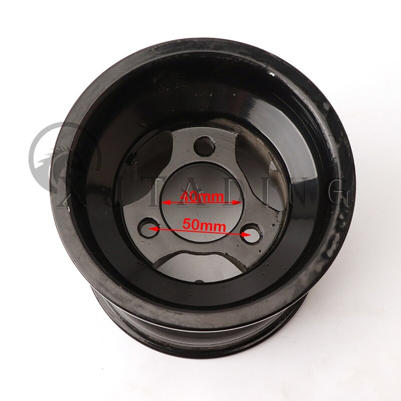 GO KART 5 inch front and rear wheels aluminum alloy rims use 10x3.60-5 tires 10x4.50-5 tires for 3 wheels 4 wheels drift car