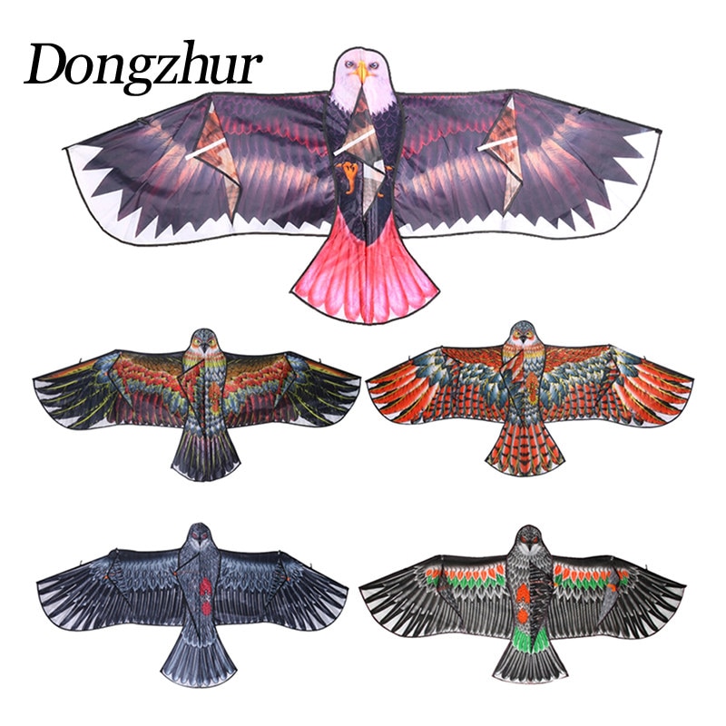 Dongzhur Adler Drachen draussen Spaß Sport Harte geflügelt Drachen Harz Stange Drachen Mit 30m Linie Kitesurf Vlieger freundlicher freundlicher spielzeug