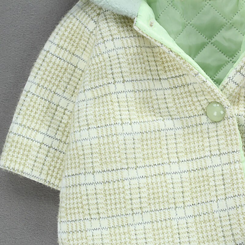 Efterår og vinter baby jakke tegneserie sød hætte fortykket spædbarn pige frakke nyfødt baby piger overtøj til småbørn frakker