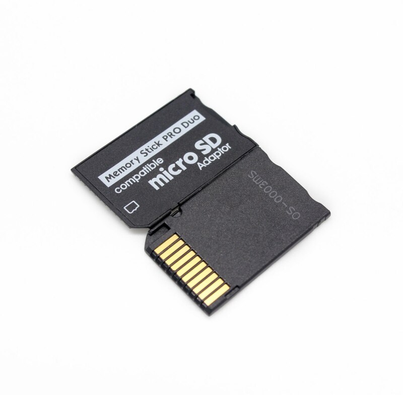 Micro SD SDHC TF à mémoire bâton MS Pro Duo PSP adaptateur carte adaptateur pour PSP 1000 2000 3000