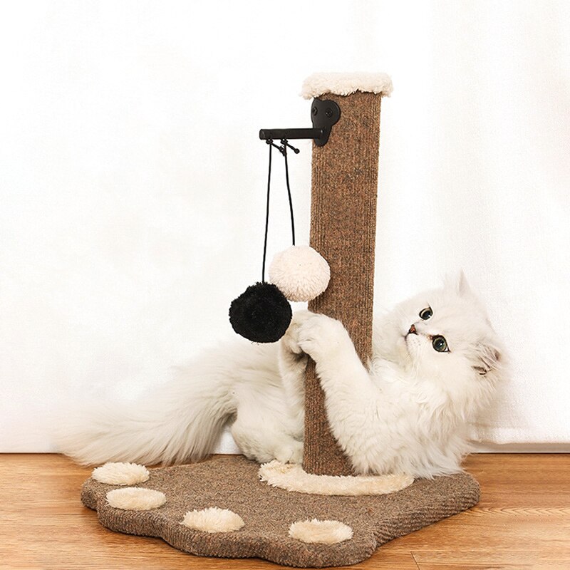 Sisal Cat Scratcher Cat Scratching Post Claw Sharpener Wearable Won&#39;t Fall Cat Climbing Shelf Funny Cat Toys Cat Climbing Frame