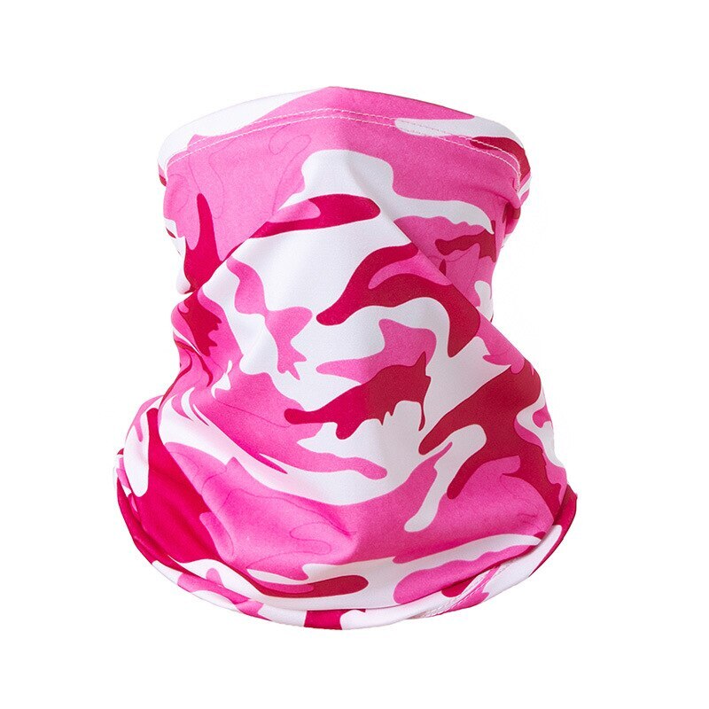 Foulard de Sport de plein air pour hommes et femmes, Bandana, couvre-cou, Sport d&#39;été, anti-sudorifique, écharpe en soie glacée, imprimé de protection solaire: 15
