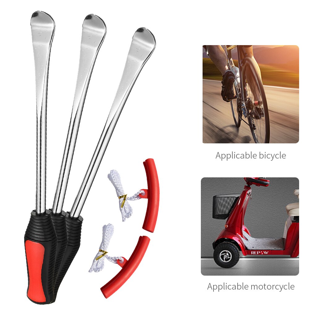 Motorfiets En Fiets Koevoet Band Protector Platte Band Band Removal Tool Reparatie Tool