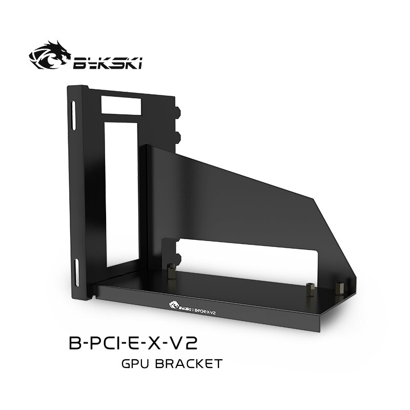 Bykski Grafikkarte Halterung, GPU PCIe 3,0 x16 Steigleitung Kabel, Hohe Geschwindigkeit, 7 PCI-E Slot ,90 Grad umkehren Vertikal B-VCEC/PCI-E-X