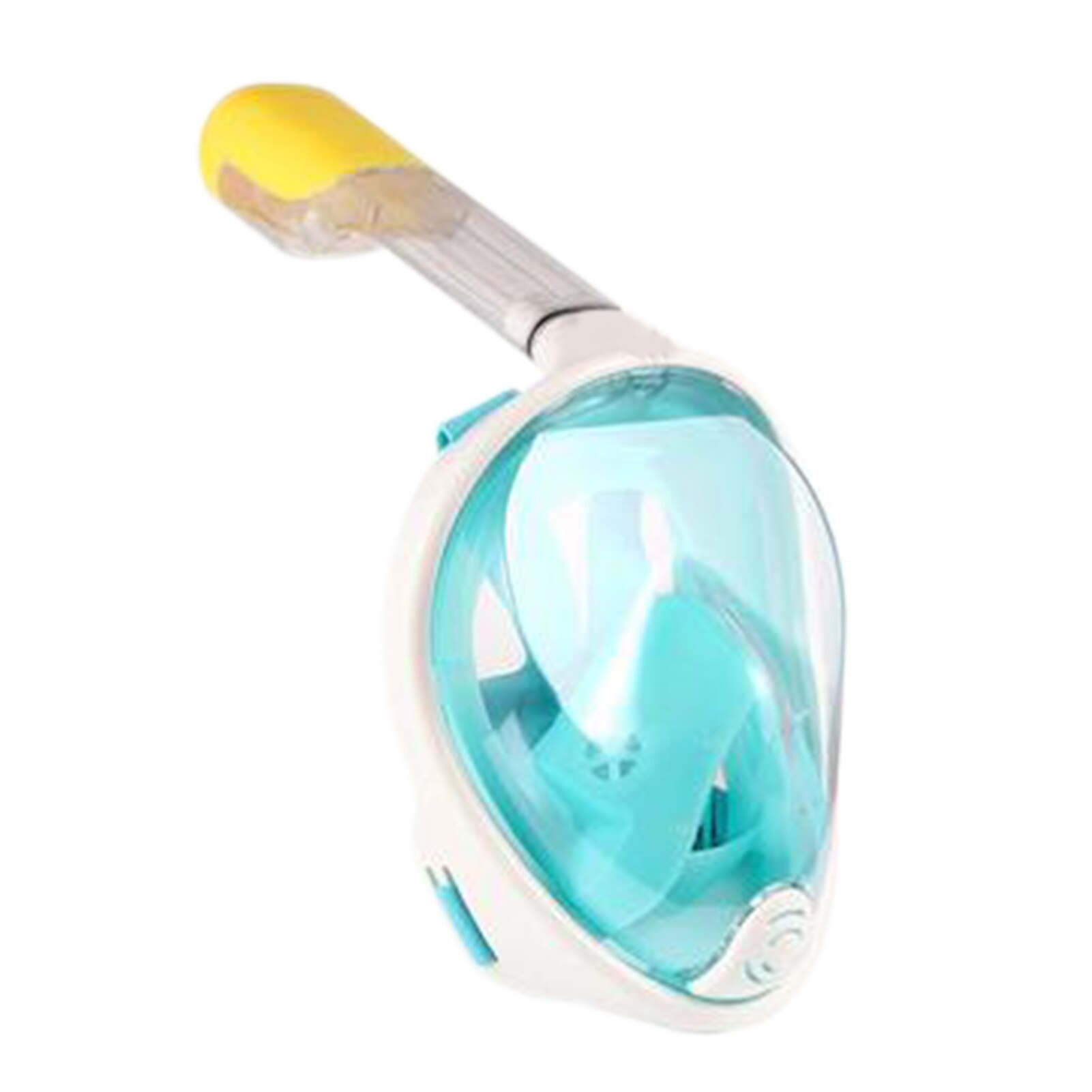 Scuba Snorkeling Set Full Face Anti Fog Mask Anti-leakage Underwater Diving Face Protector For Adults Swimming Snorkel Mask Set: Green / S/M