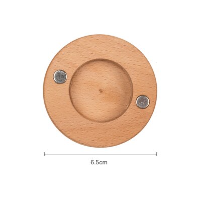 Nordic Wooden Hair Dryer Holder Sundries Wall-mounted Rack Multi-function Bathroom Storage Organizer Home Decoration Accessories: D(Beech)