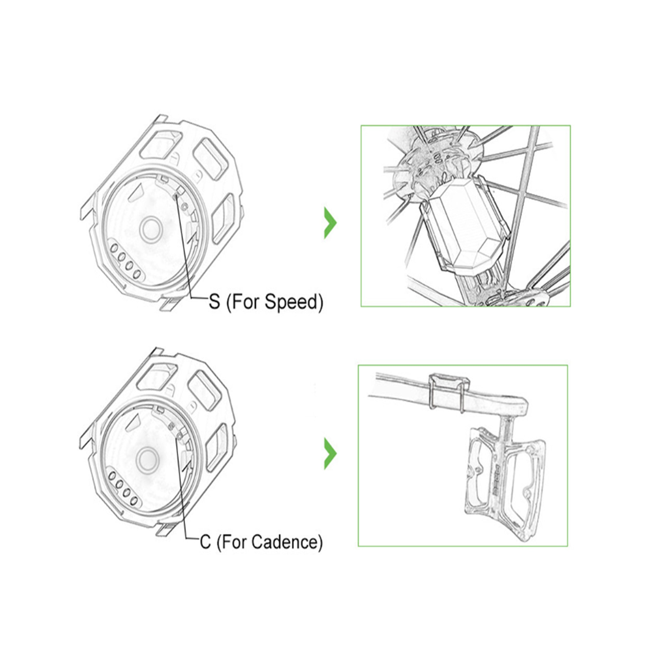 CYCPLUS ANT + sensor de cadencia bluetooth 4,0 sensor de velocidad bicicletas velocímetro