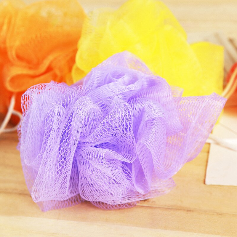 Bathing Colorful bath ball bath rubbing bath supplies large bath ball foam ball bath towel