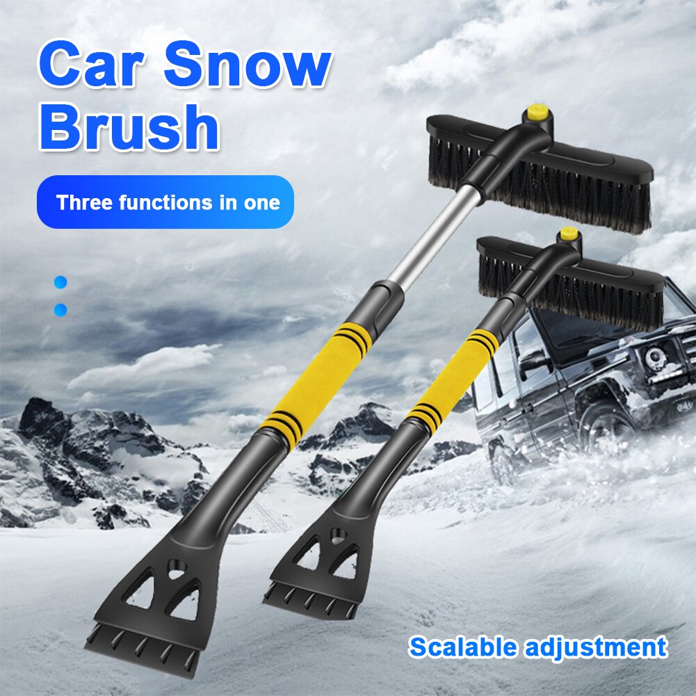 Bezem Tool Geen Kras 3 In 1 Ijskrabber Auto Sneeuw... – Vicedeal