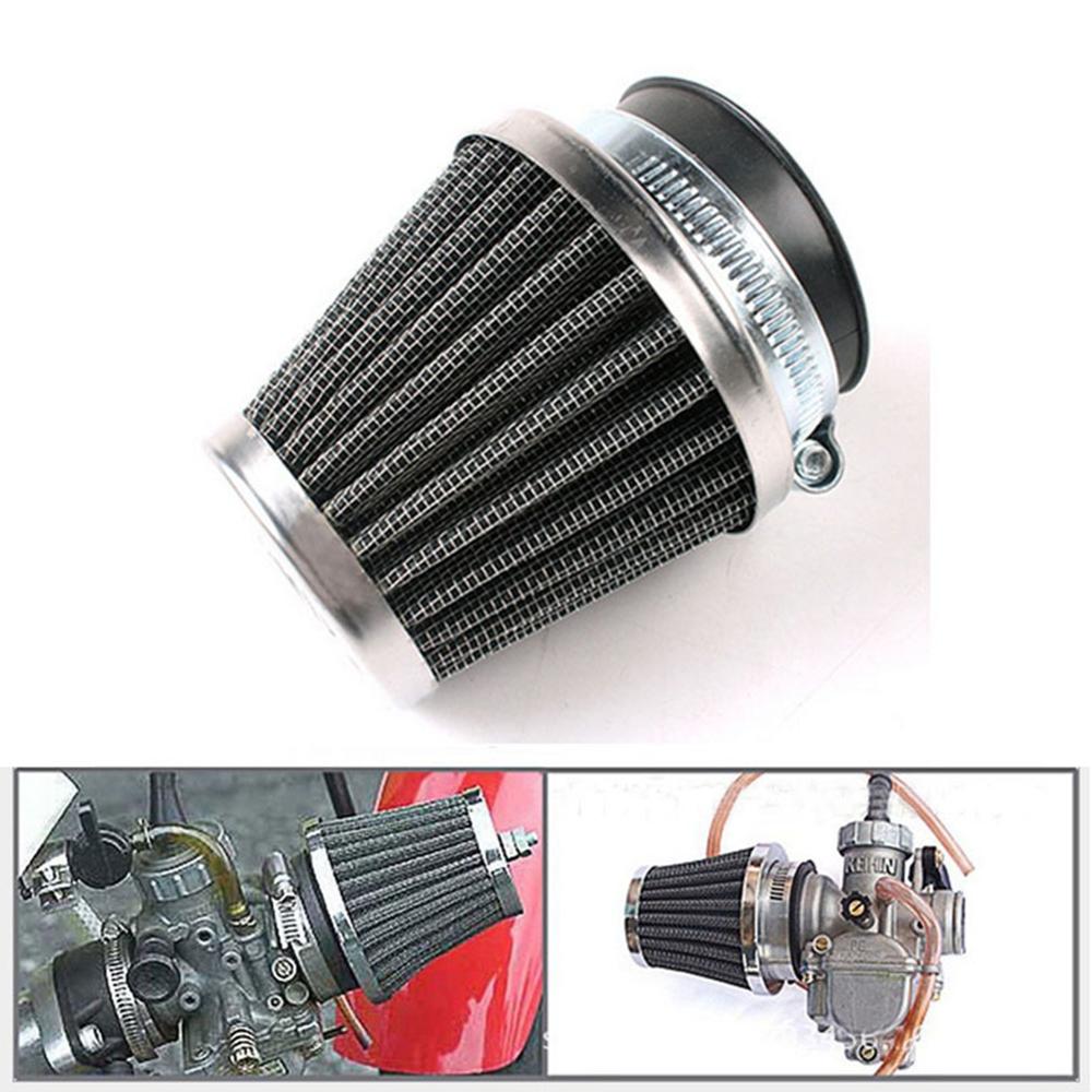 Filtro de aire para motocicleta Universal de 50mm, adecuado para PWK KOSO KEIHIN 21 24 26 28 30mm PE 28/30mm PD30J carburador, limpiador cónico de rápida
